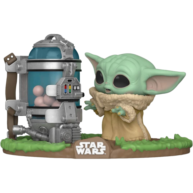Главное изображение Фигурка Funko POP! Bobble: Deluxe: Star Wars: The Mandalorian: Child with Egg Canister #407