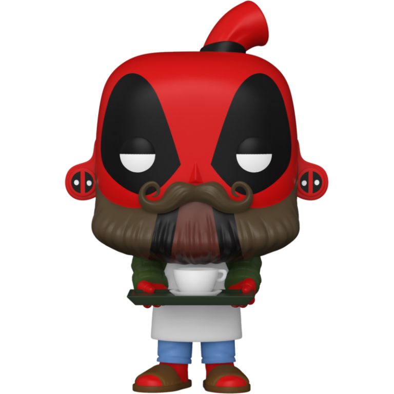 Главное изображение Фигурка Funko POP! Bobble: Marvel: Deadpool 30th: Barista Deadpool #775