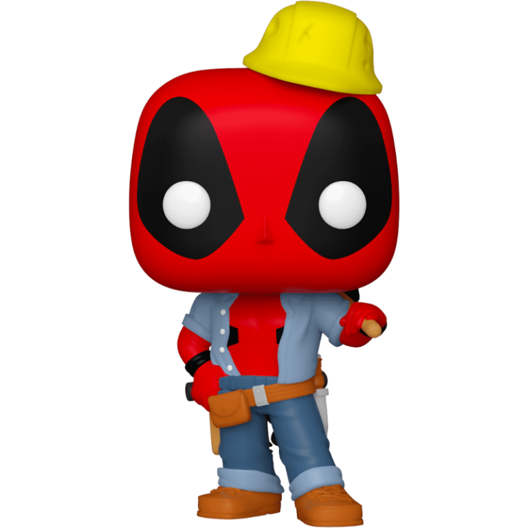 Главное изображение Фигурка Funko POP! Bobble: Marvel: Deadpool 30th: Construction Worker Deadpool #781