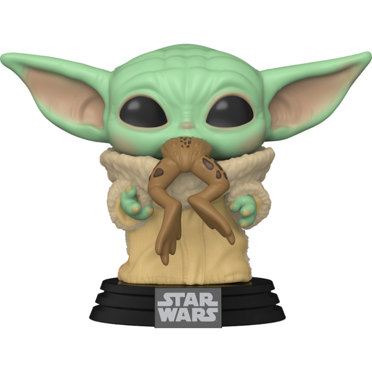 Главное изображение Фигурка Funko POP! Bobble: Star Wars: Mandalorian: The Child w/Frog #379