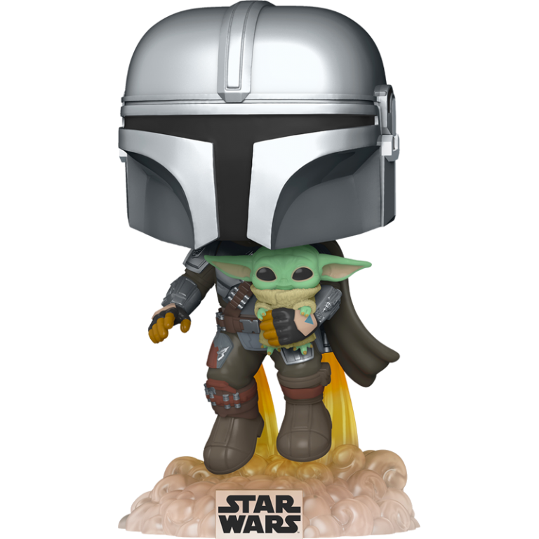 Главное изображение Фигурка Funko POP! Bobble: Star Wars: Mandalorian: The Mandalorian with The Child #402