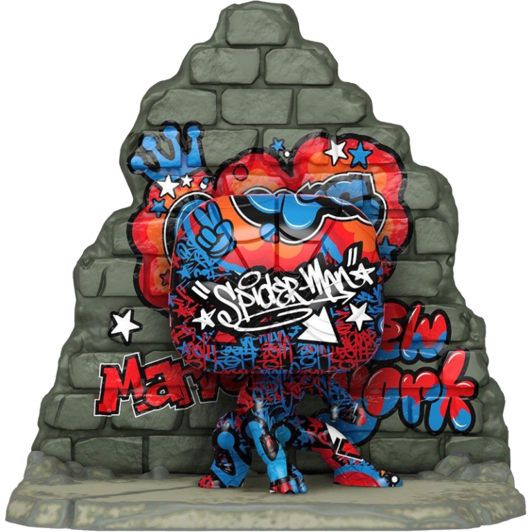 Главное изображение Фигурка Funko POP! Deluxe Bobble: Marvel Spider-Man Street Art Collection #762