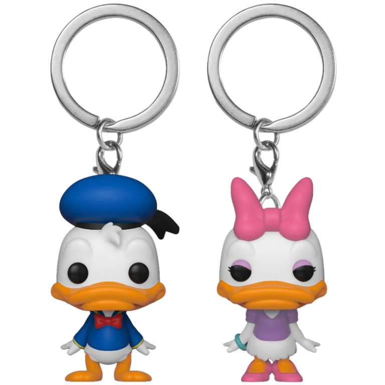 Главное изображение Брелок Funko POP! Keychain: Disney: Donald & Daisy (2 Pack)