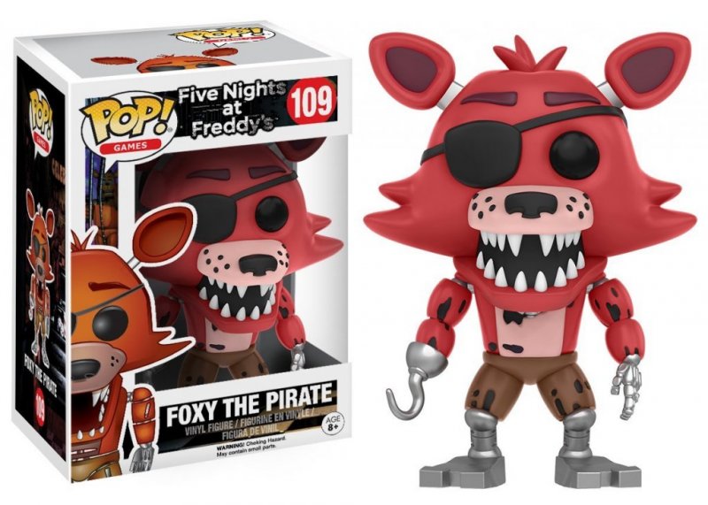 Главное изображение Фигурка Funko POP! Vinyl: Games: FNAF: Foxy The Pirate #109