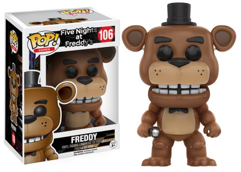 Главное изображение Фигурка Funko POP! Vinyl: Games: FNAF: Freddy #106