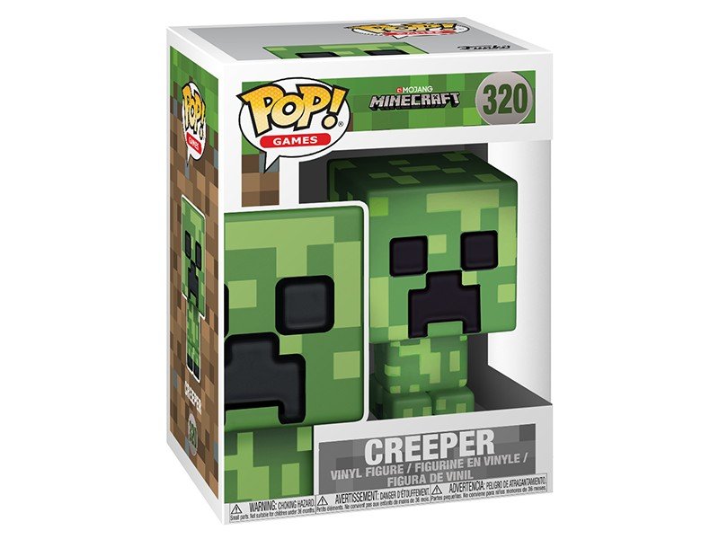 Главное изображение Фигурка Funko POP! Vinyl: Games: Minecraft: Creeper #320