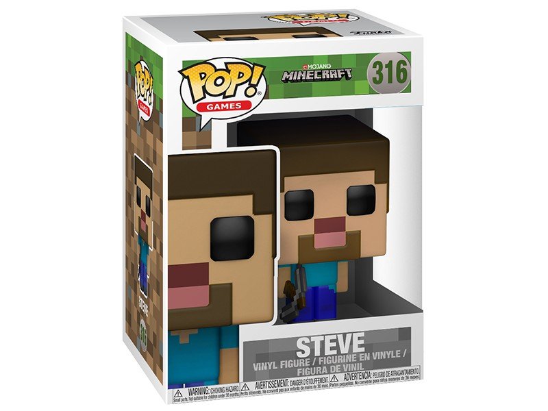 Главное изображение Фигурка Funko POP! Vinyl: Games: Minecraft: Steve #316