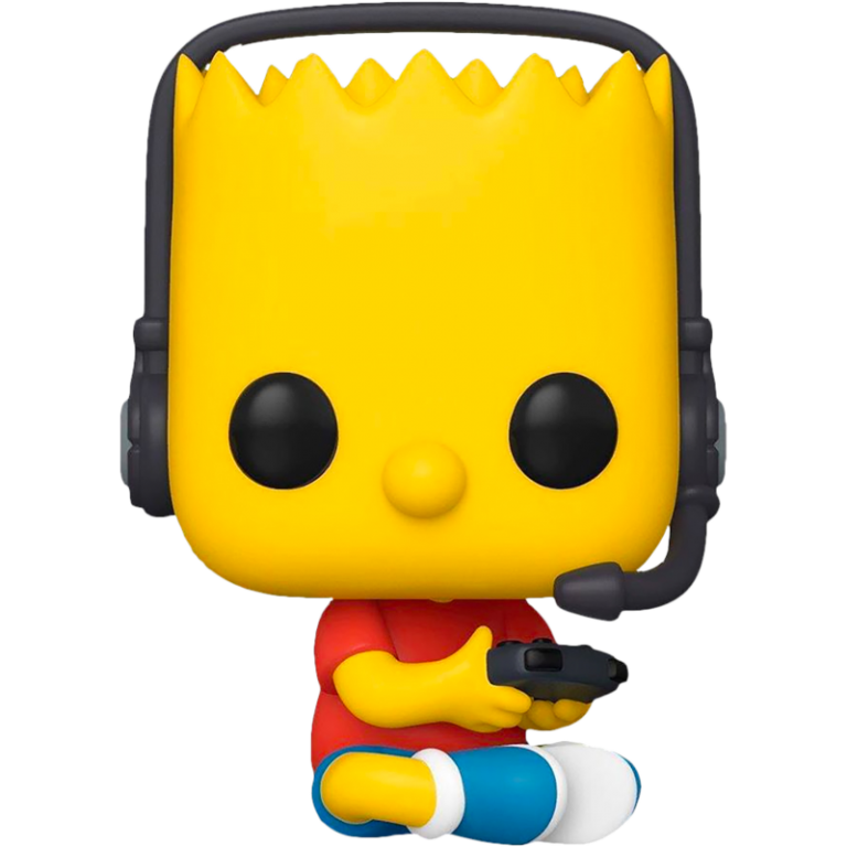 Главное изображение Фигурка Funko POP! Vinyl: Simpsons: Gamer Bart (Exc) #1035