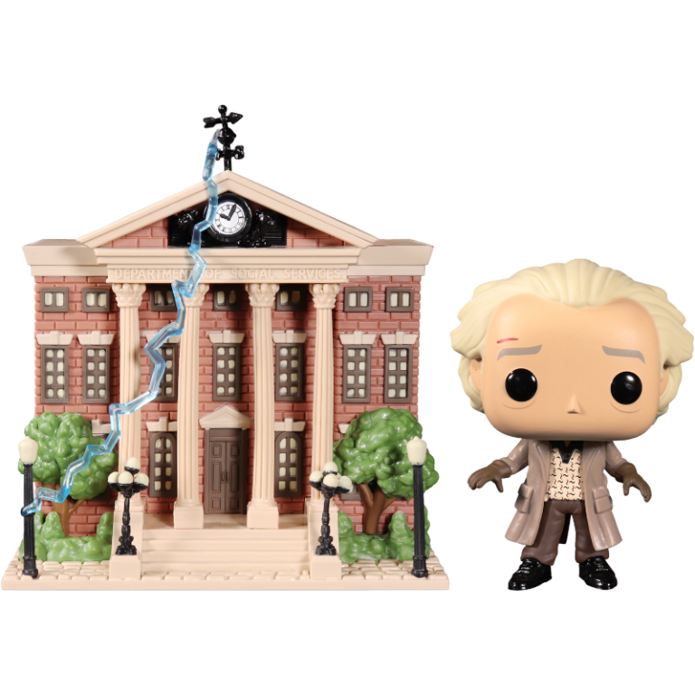 Главное изображение Фигурка Funko POP! Vinyl: Town: BTTF: Doc with Clock Tower #15