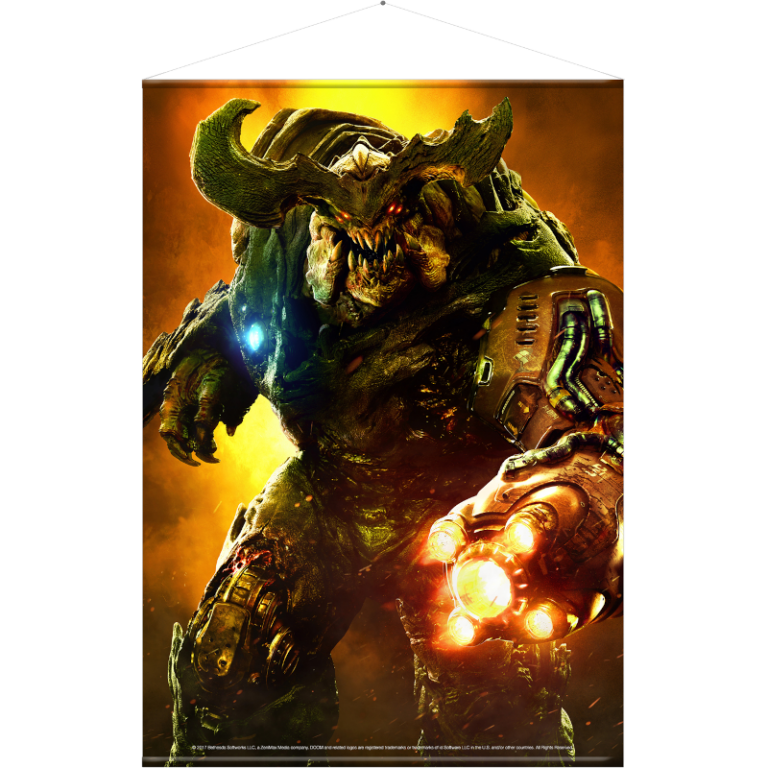 Главное изображение Тканевый постер Gaya Wall Scroll: Doom Cyber Demon (100 x 77 см)