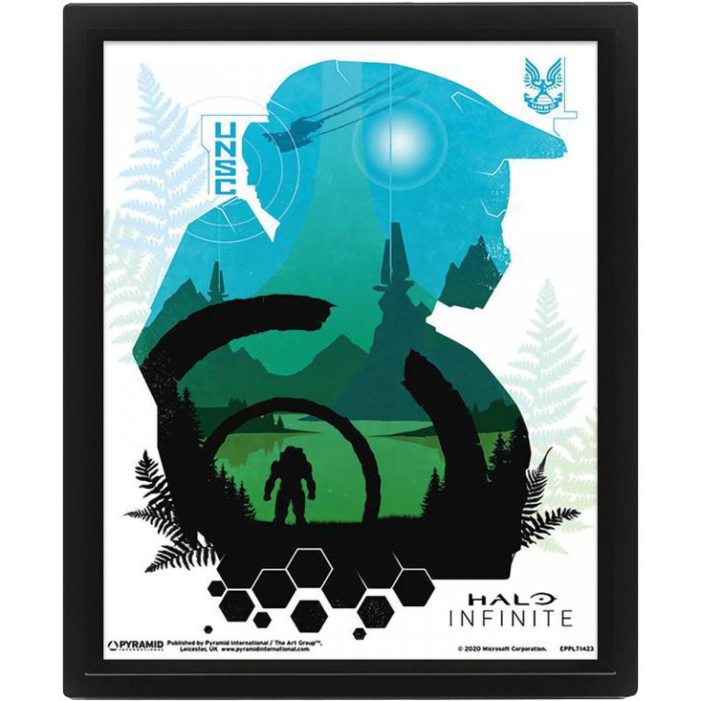 Главное изображение Постер лентикулярный Halo Infinite (Lakeside)