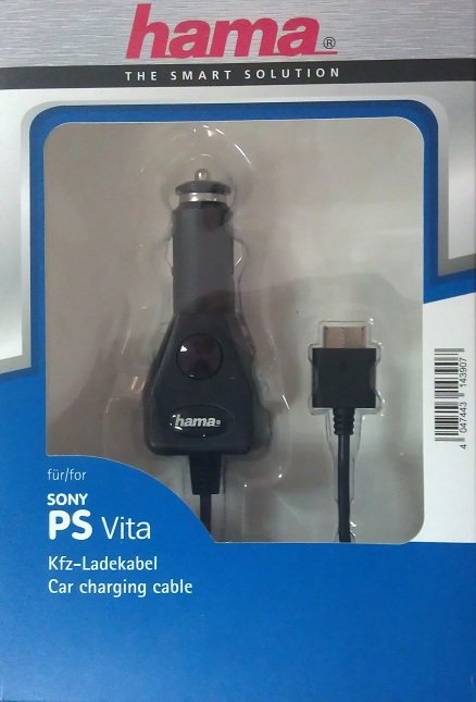 Главное изображение Кабель зарядки автомобильный HAMA (12 - 24В) (H-114136) (PS Vita) для 