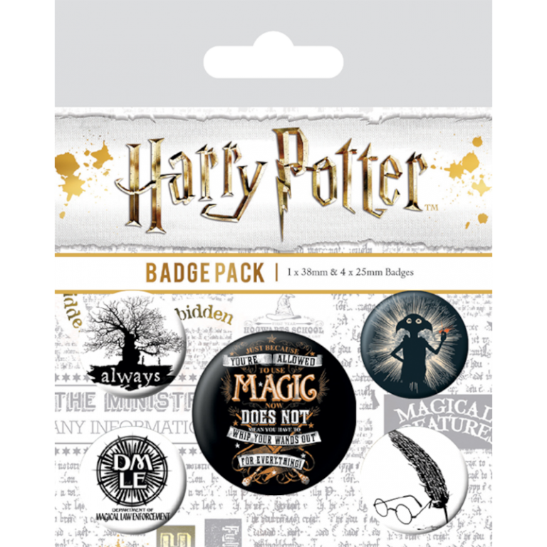 Главное изображение Набор значков Harry Potter: Symbols (5 шт.)
