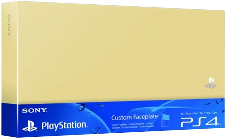 Главное изображение Крышка отсека HDD (золотая) для PS4