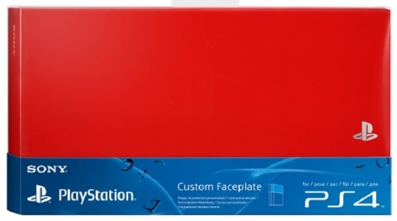 Главное изображение Крышка отсека HDD (красная) для Ps4