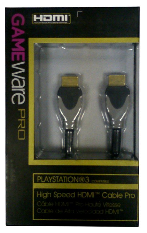 Главное изображение Кабель HDMI 1.3 Cable Pro GameWare (2 метра) для Ps3