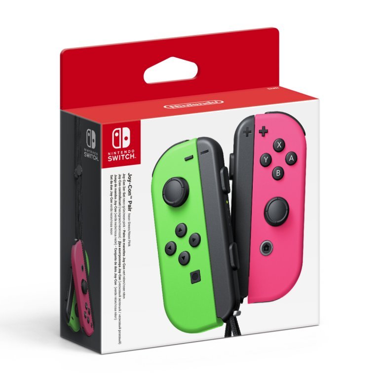 Главное изображение Joy-Con Pair (Neon Green/Neon Pink) для Switch