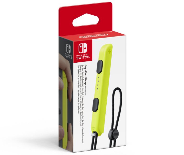 Главное изображение Joy-Con ремешок (неоновый желтый) для Switch