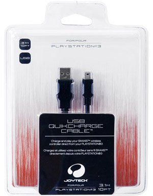 Главное изображение Кабель USB для подзарядки контроллера Dualshock 3 для Ps3