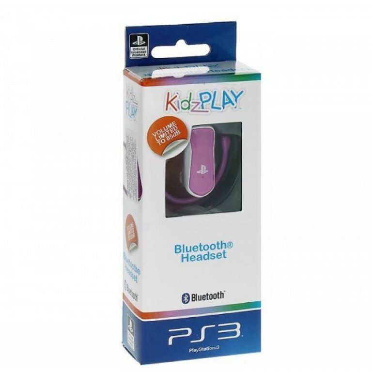 Главное изображение Гарнитура KidzPLAY Детская Bluetooth розовая (KP808P) для PS3