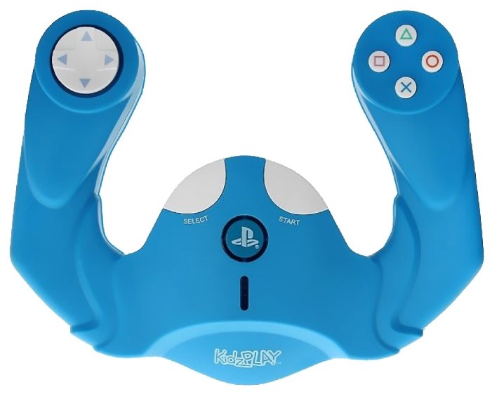 Главное изображение Руль KidzPLAY беспроводной (голубой) для PS3