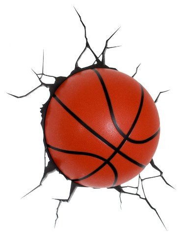 Главное изображение Декоративный LED светильник 3D-Light-FX (3D Basketball Light)