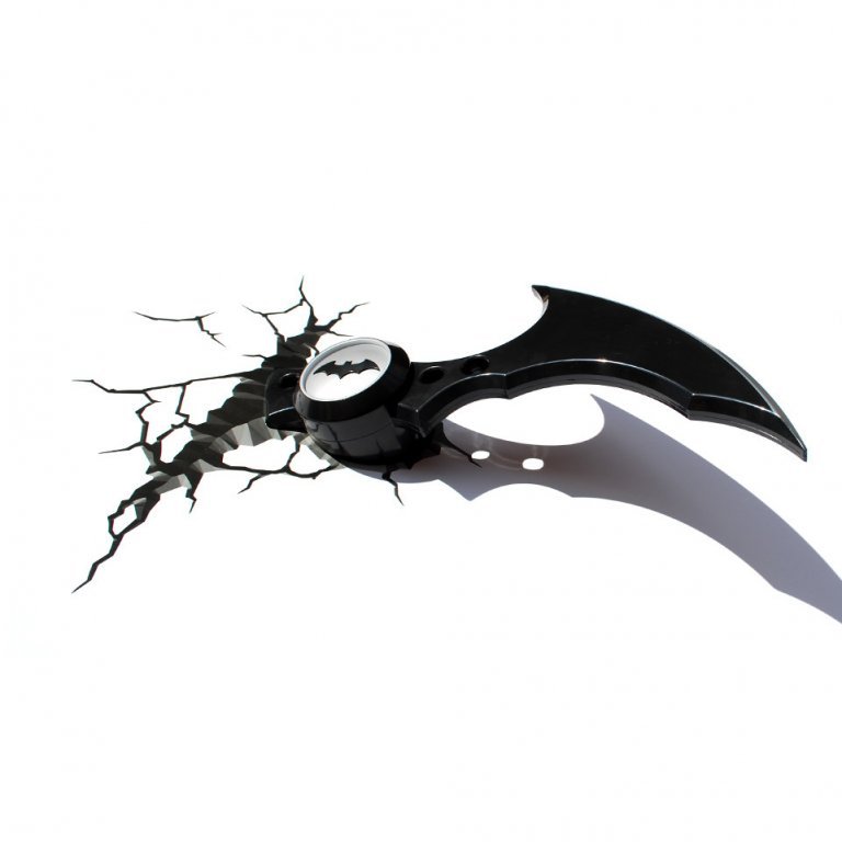 Главное изображение Декоративный LED светильник 3D-Light-FX (3D Warner Bros. Batarang)