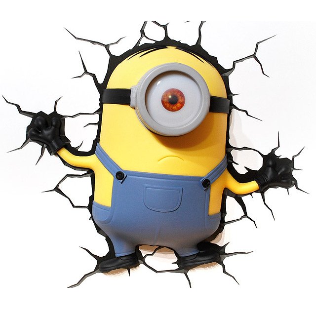 Главное изображение Декоративный LED светильник 3D-Light-FX (3D Minions Stuart)