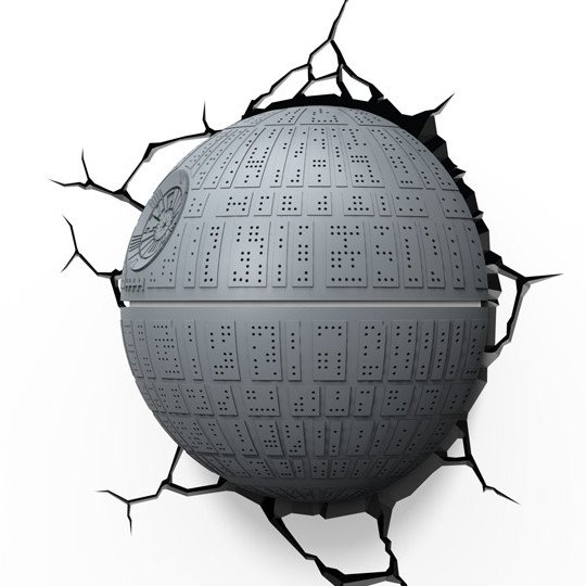 Главное изображение Декоративный LED светильник 3D-Light-FX (3D Star Wars - Death Star)