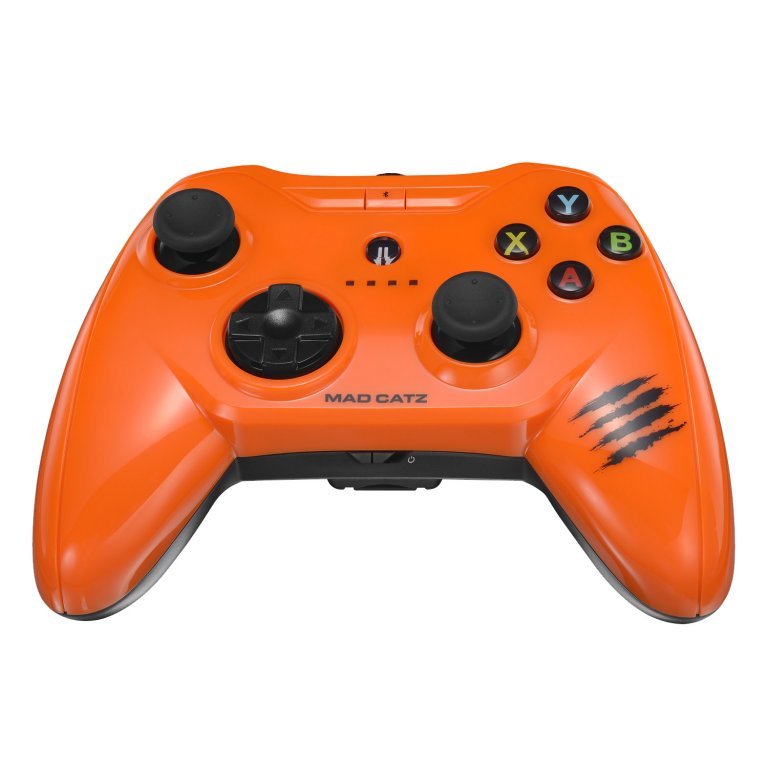 Главное изображение Геймпад Mad Catz C.T.R.L.i Mobile Gamepad - Gloss Orange для iPhone и iPad для Pc