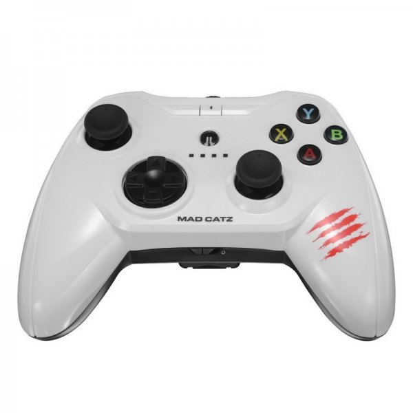 Главное изображение Геймпад Mad Catz C.T.R.L.i Mobile Gamepad - Gloss White для iPhone и iPad для PC