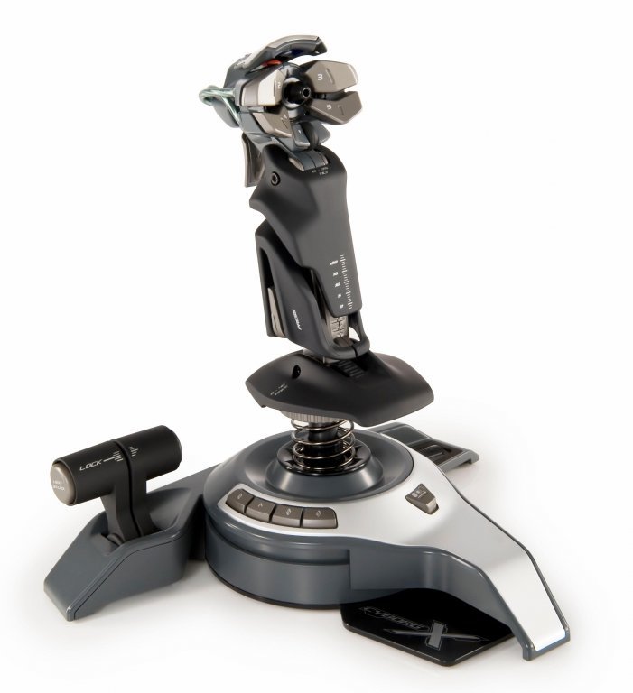 Главное изображение Джойстик Mad Catz Cyborg F.L.Y.5 Flight Stick для PC для Pc