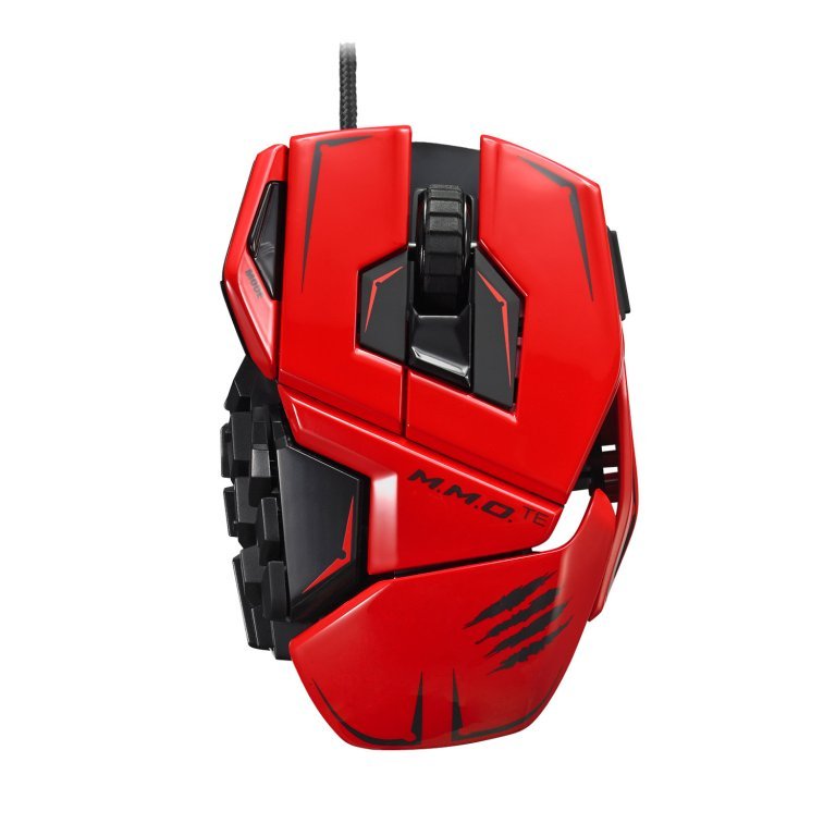 Главное изображение Мышь Mad Catz M.M.O.TE Gaming Mouse - проводная лазерная (Red) для PC