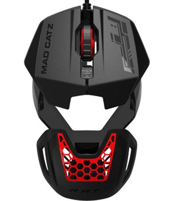 Главное изображение Мышь Mad Catz RAT 1 Mouse - Black/Red проводная оптическая  для Pc