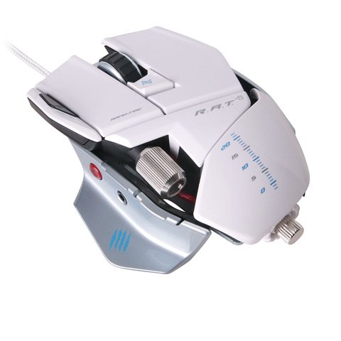 Главное изображение Игровая мышь Mad Catz R.A.T.5 (белый) для Pc