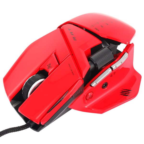 Главное изображение Игровая мышь Mad Catz R.A.T.5 (красный) для Pc