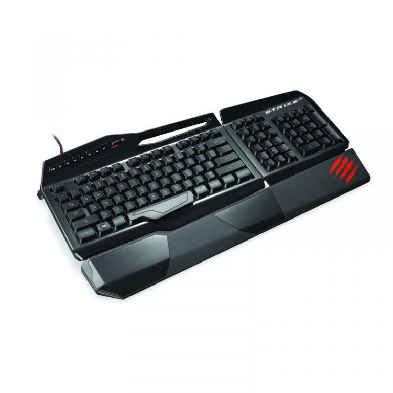Главное изображение Игровая клавиатура Mad Catz S.T.R.I.K.E.3 (Glossy Black) для Pc