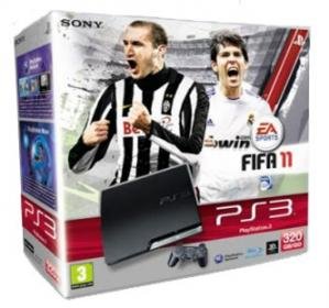 Главное изображение Sony PlayStation 3 320GB + игра FIFA 11 (рус) <small>(Ps3)</small>