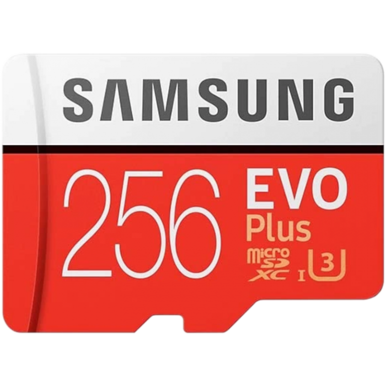 Главное изображение Карта памяти MicroSD 256GB Samsung Class 10 Evo Plus U3 (R/W 100/90 MB/s) + SD адаптер для Switch