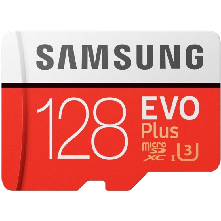 Главное изображение Карта памяти MicroSD 128GB Samsung Class 10 Evo Plus UHS-I U3 (R/W 100/60 MB/s) + SD адаптер для Switch