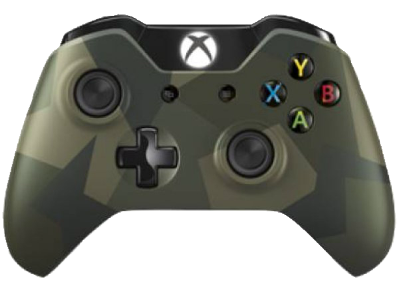 Главное изображение Microsoft Wireless Controller Xbox One (зеленый камуфляж) для Xboxone