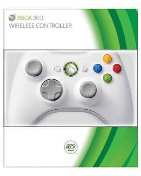 Главное изображение Беспроводной джойстик Microsoft Wireless Controller, белый для Xbox360