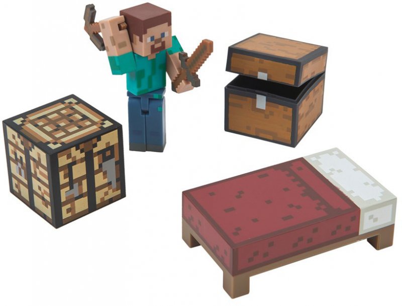 Главное изображение Фигурка Minecraft Overworld Survival Pack