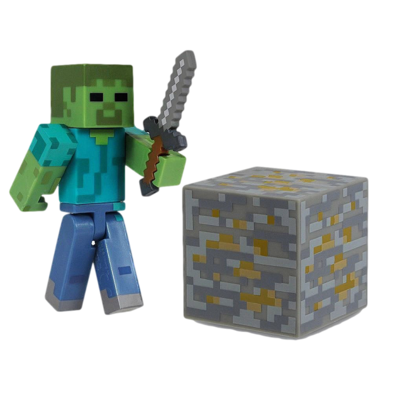 Главное изображение Фигурка Minecraft Overworld Zombie