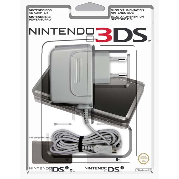 Главное изображение Зарядное устройство для игровой консоли Nintendo DSi / 3DS / New 3DS для 3ds