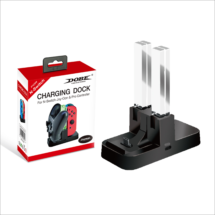 Главное изображение Зарядка джойстиков для Nintendo Switch, Dobe Charging Dock (TNS-879) для Switch
