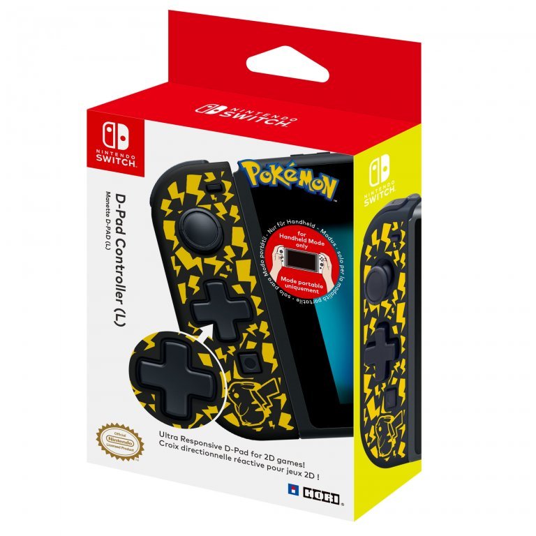 Главное изображение Nintendo Switch D-PAD контроллер (Pikachu) (L) для консоли Switch (NSW-120E) для Switch