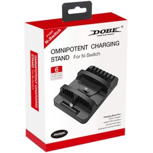 Главное изображение Зарядная станция для Nintendo Switch, DOBE Omnipotent Charging Stand (TNS-854) для Switch