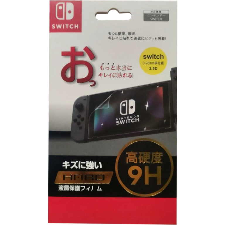 Главное изображение Защитное стекло для Nintendo Switch, Hori Tempered Glass 9H для Switch