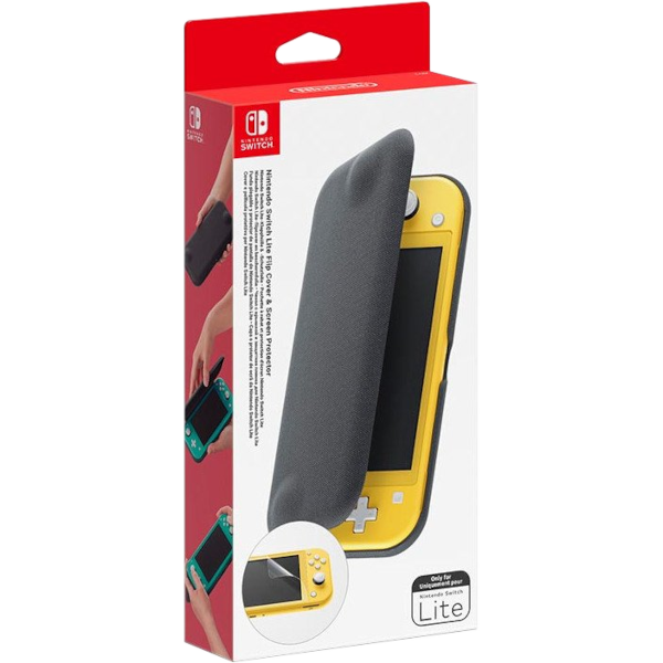 Главное изображение Оригинальный чехол с крышкой и защитной пленкой для Nintendo Switch Lite для Switch